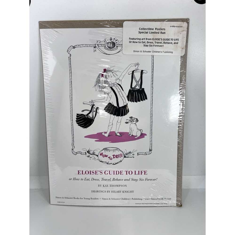 ELOISE'S Guide To Life , Publisher Promo Rare Set Of Posters-2 New